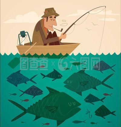 钓鱼图片